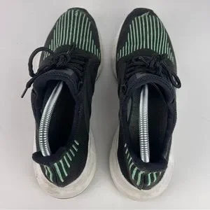 adidas Shoes Adidas Swift Run Black And Green Mens Lace Up